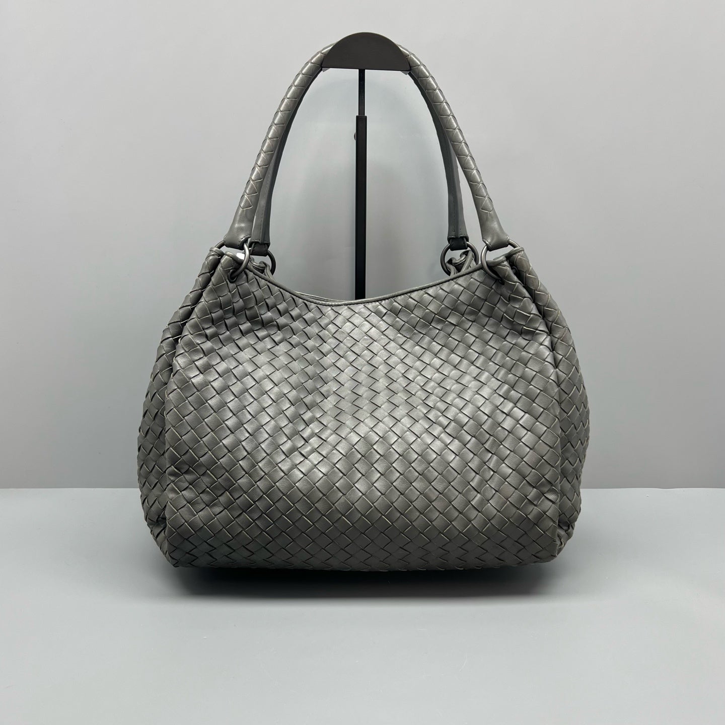 Bottega Veneta Gray Shoulder Bag