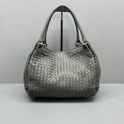 Bottega Veneta Gray Shoulder Bag