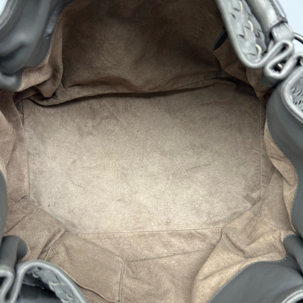 Bottega Veneta Gray Shoulder Bag