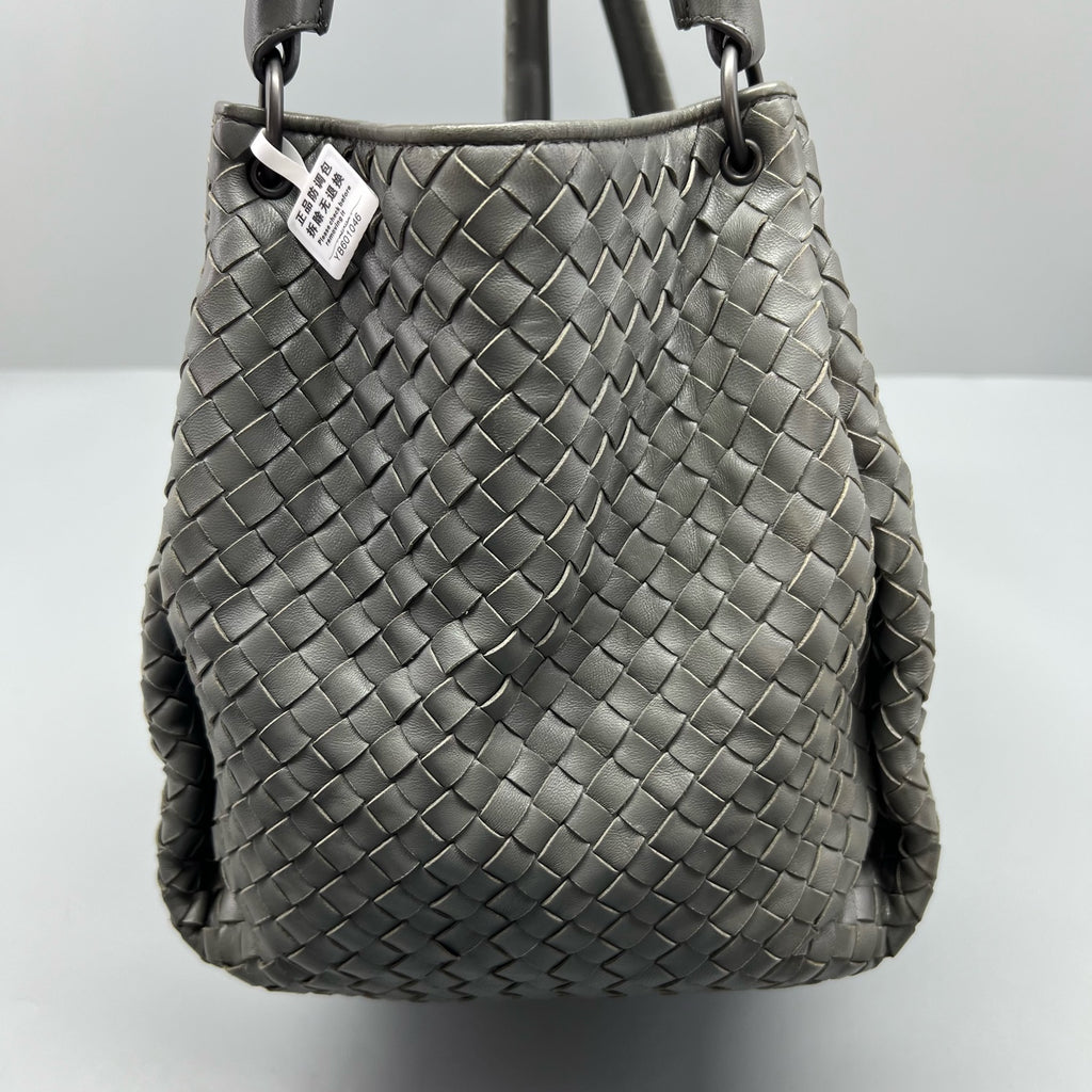 Bottega Veneta Gray Shoulder Bag