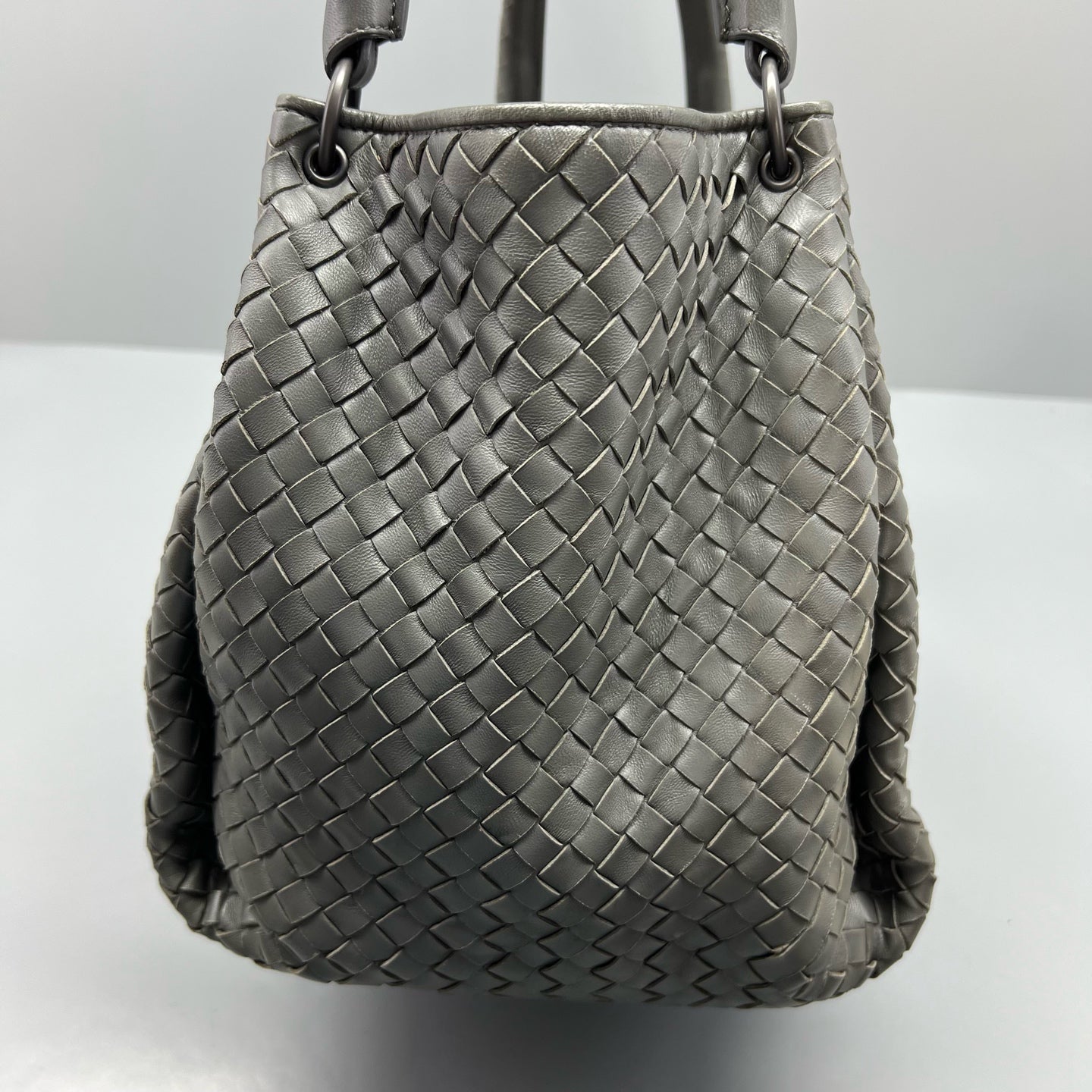 Bottega Veneta Gray Shoulder Bag