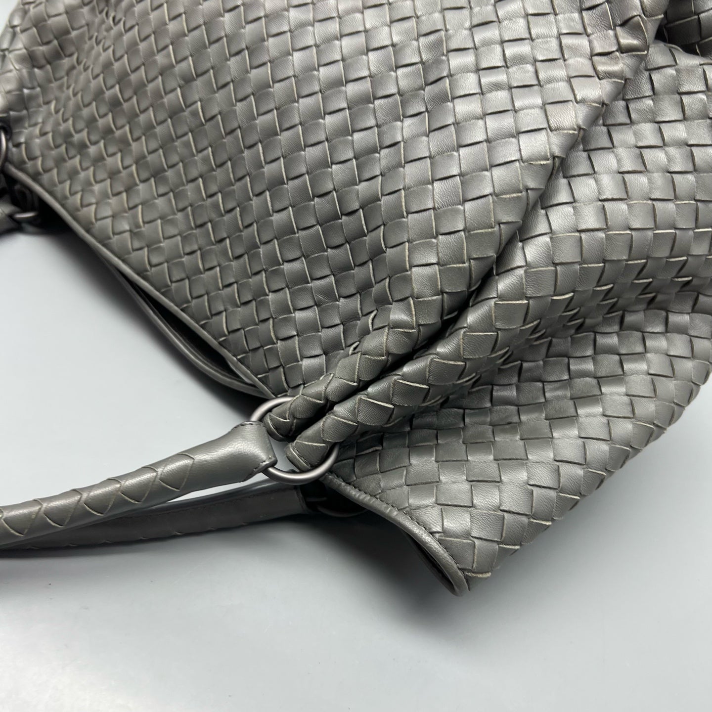 Bottega Veneta Gray Shoulder Bag