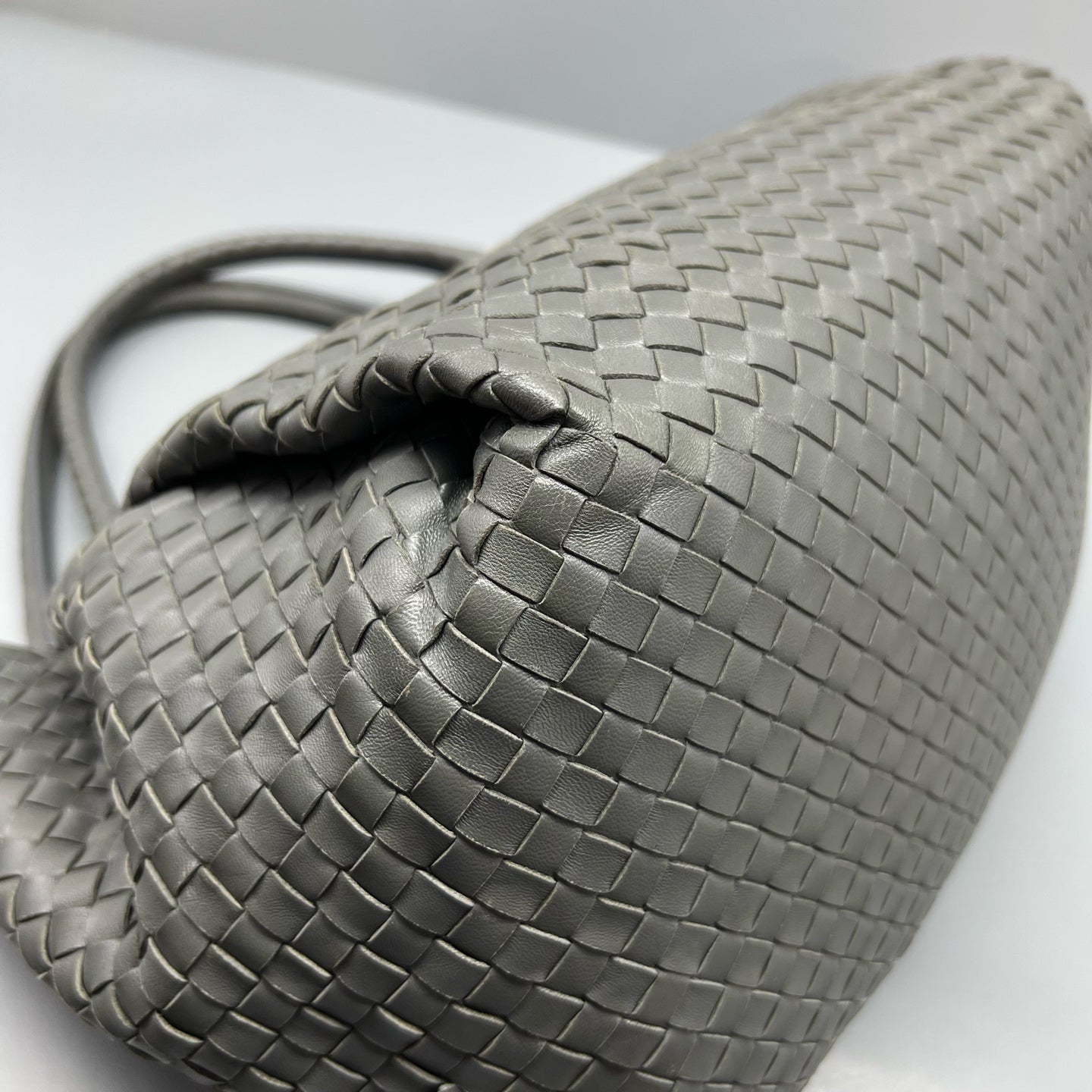 Bottega Veneta Gray Shoulder Bag