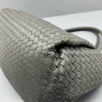 Bottega Veneta Gray Shoulder Bag