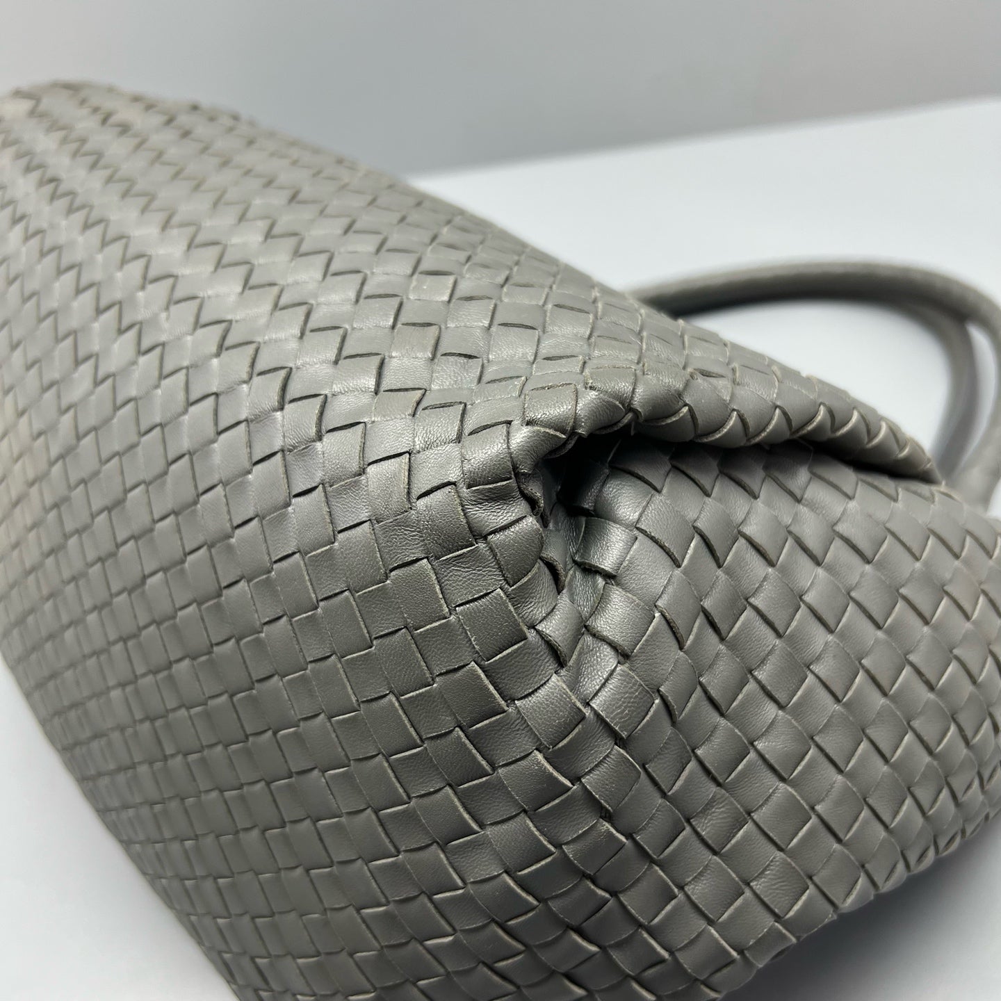 Bottega Veneta Gray Shoulder Bag
