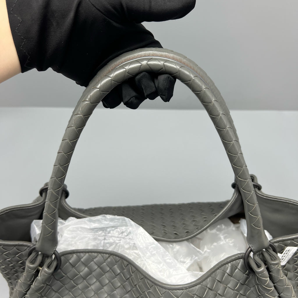 Bottega Veneta Gray Shoulder Bag