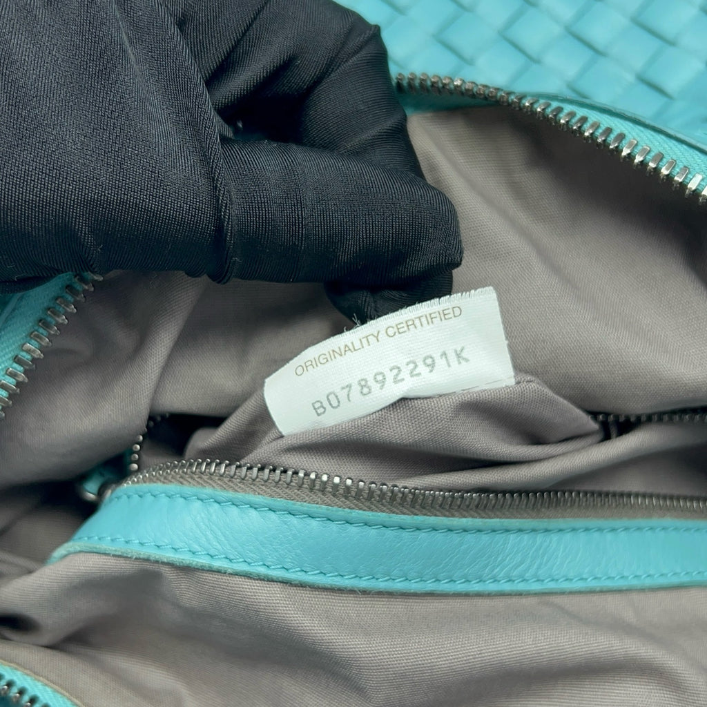 Bottega Veneta Blue Shoulder Bag