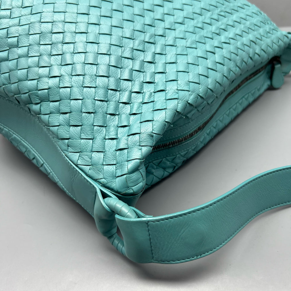 Bottega Veneta Blue Shoulder Bag