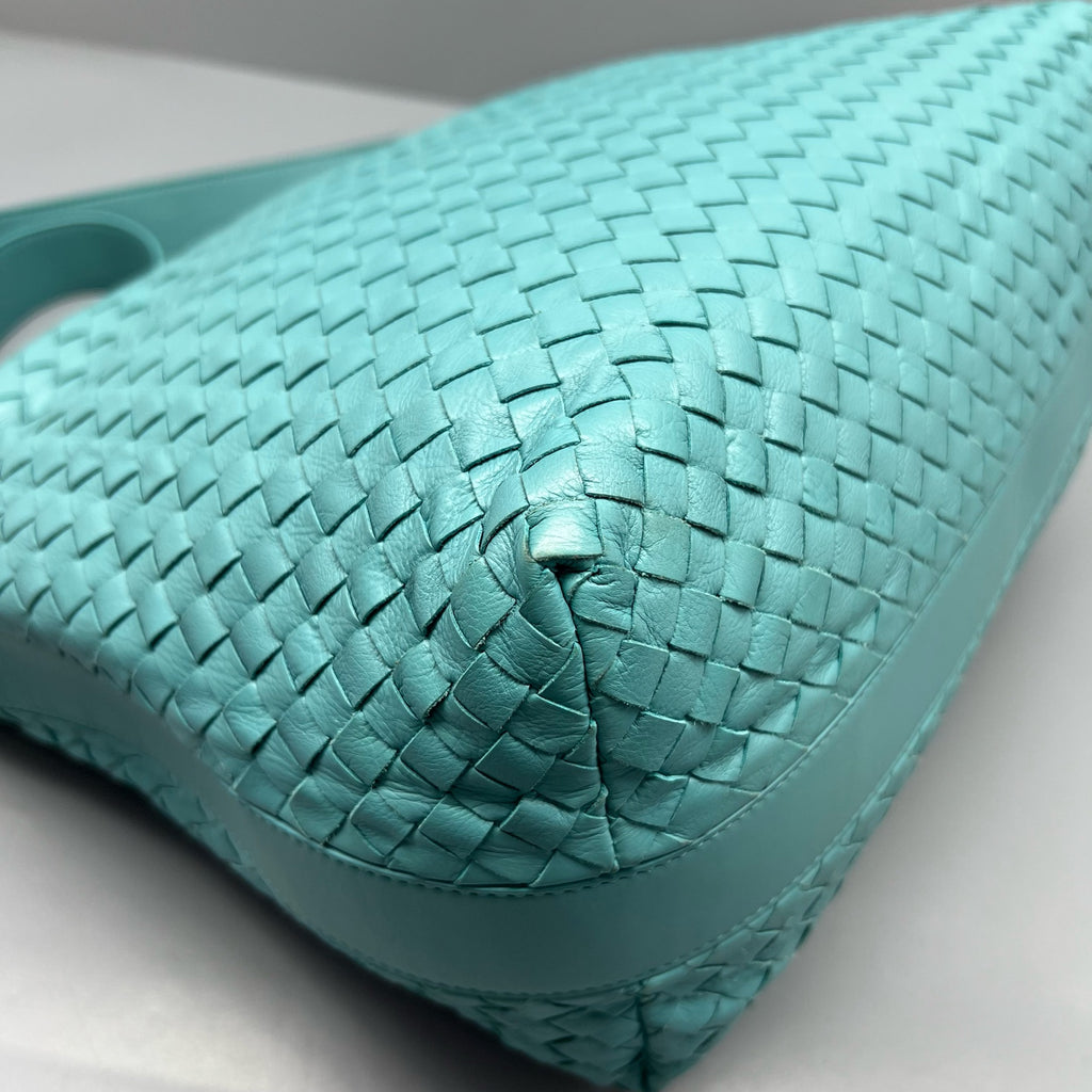 Bottega Veneta Blue Shoulder Bag