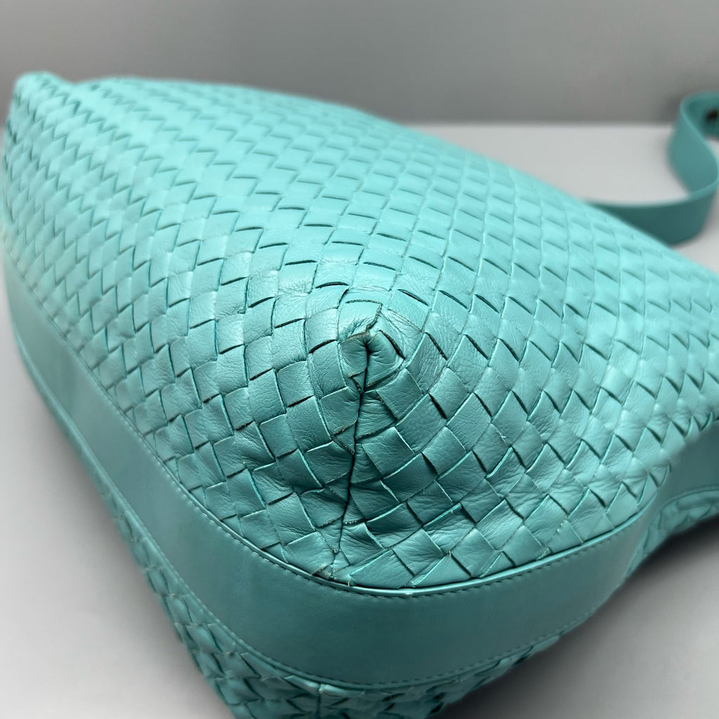 Bottega Veneta Blue Shoulder Bag