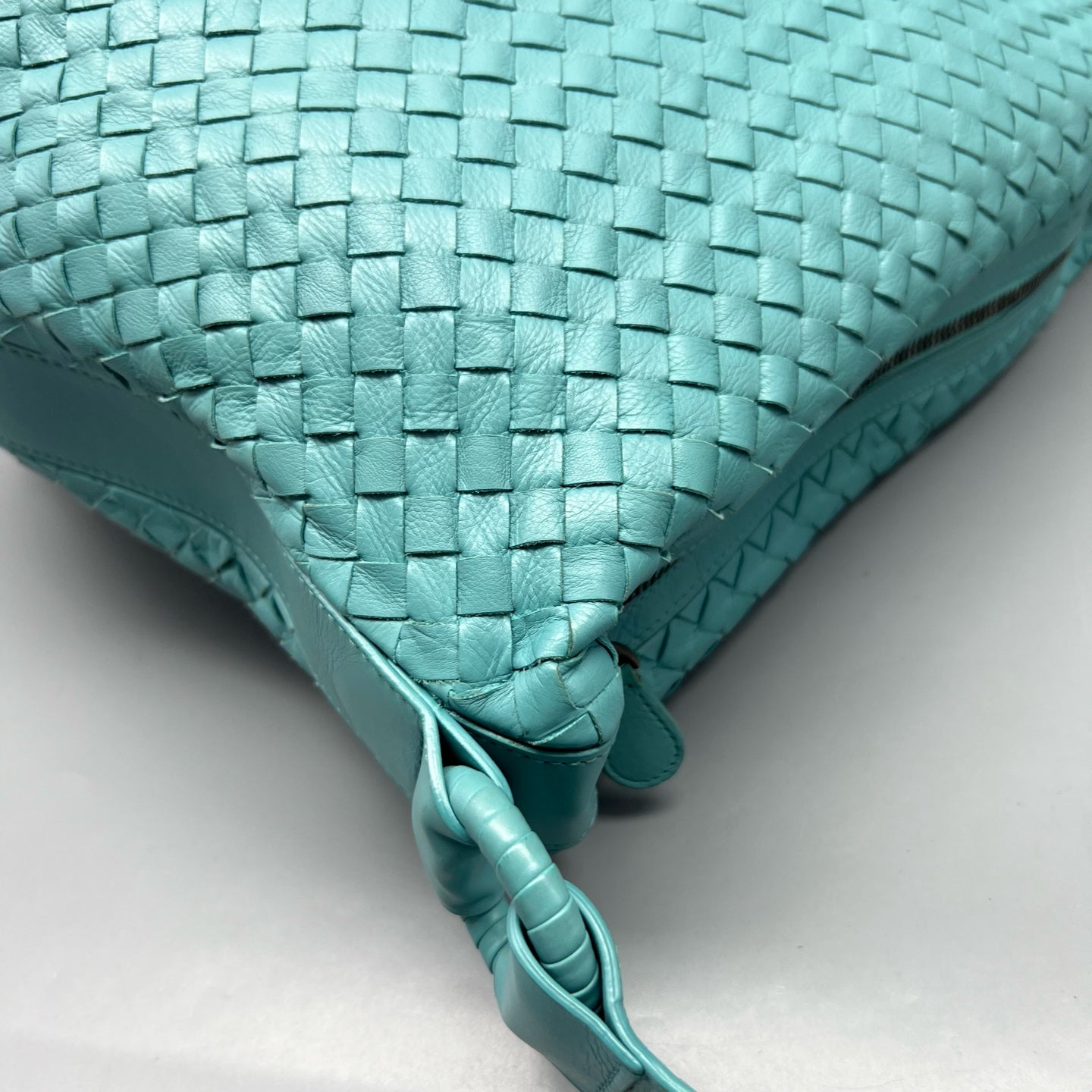 Bottega Veneta Blue Shoulder Bag