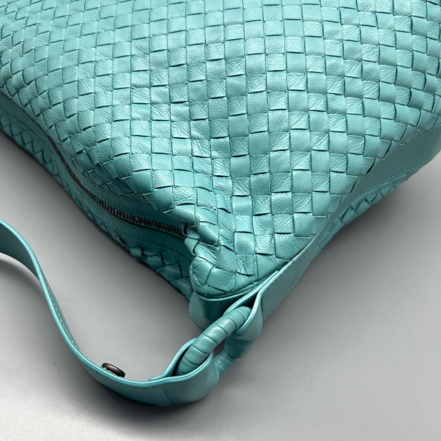 Bottega Veneta Blue Shoulder Bag