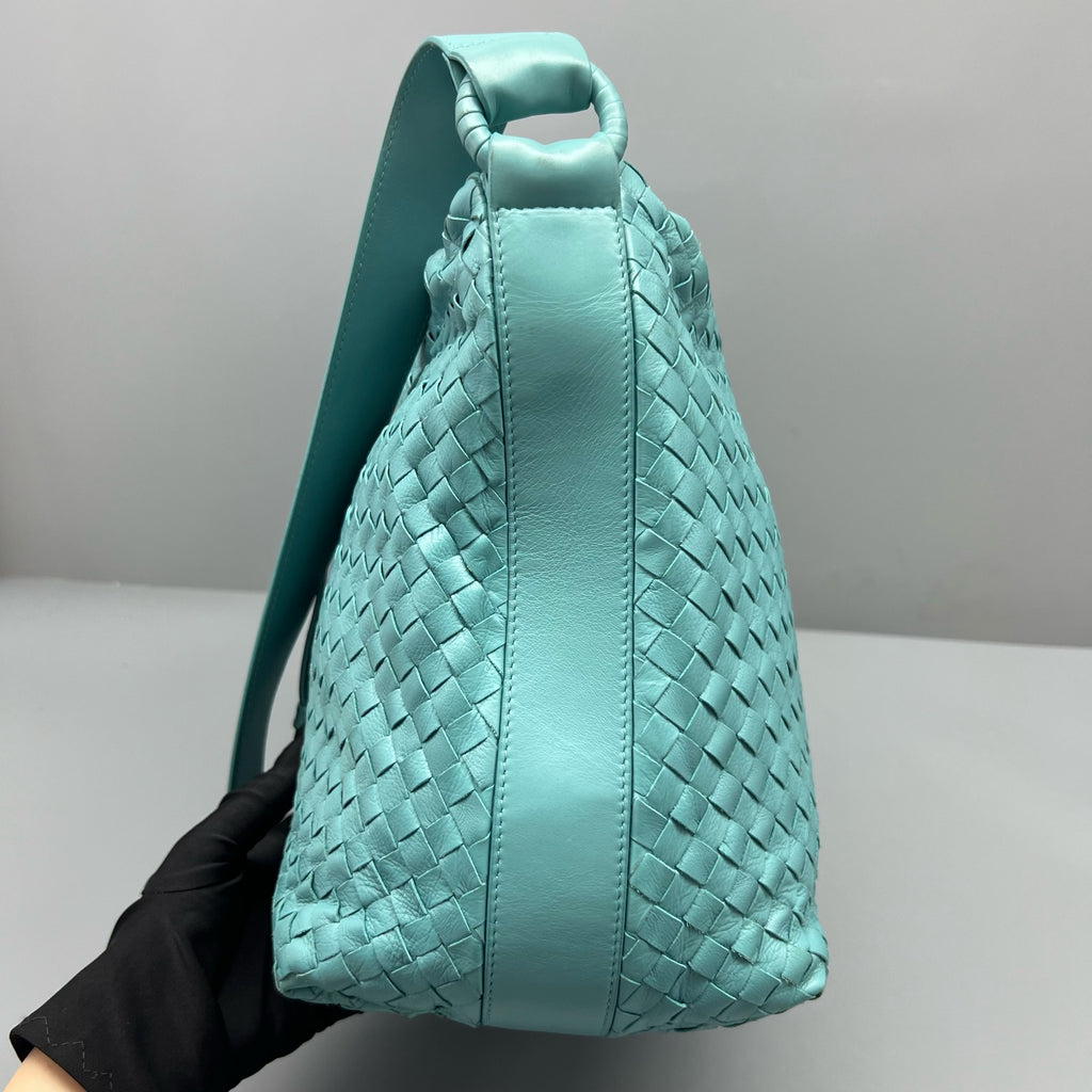 Bottega Veneta Blue Shoulder Bag