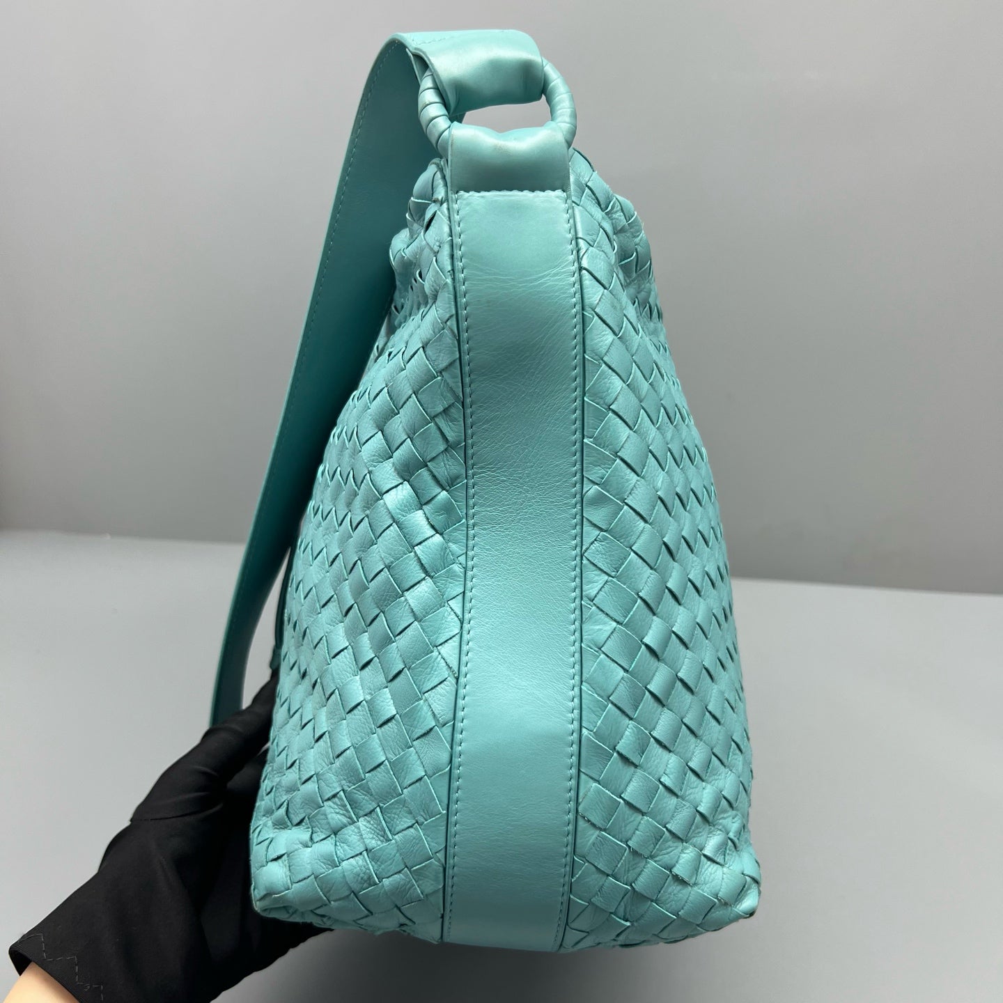 Bottega Veneta Blue Shoulder Bag