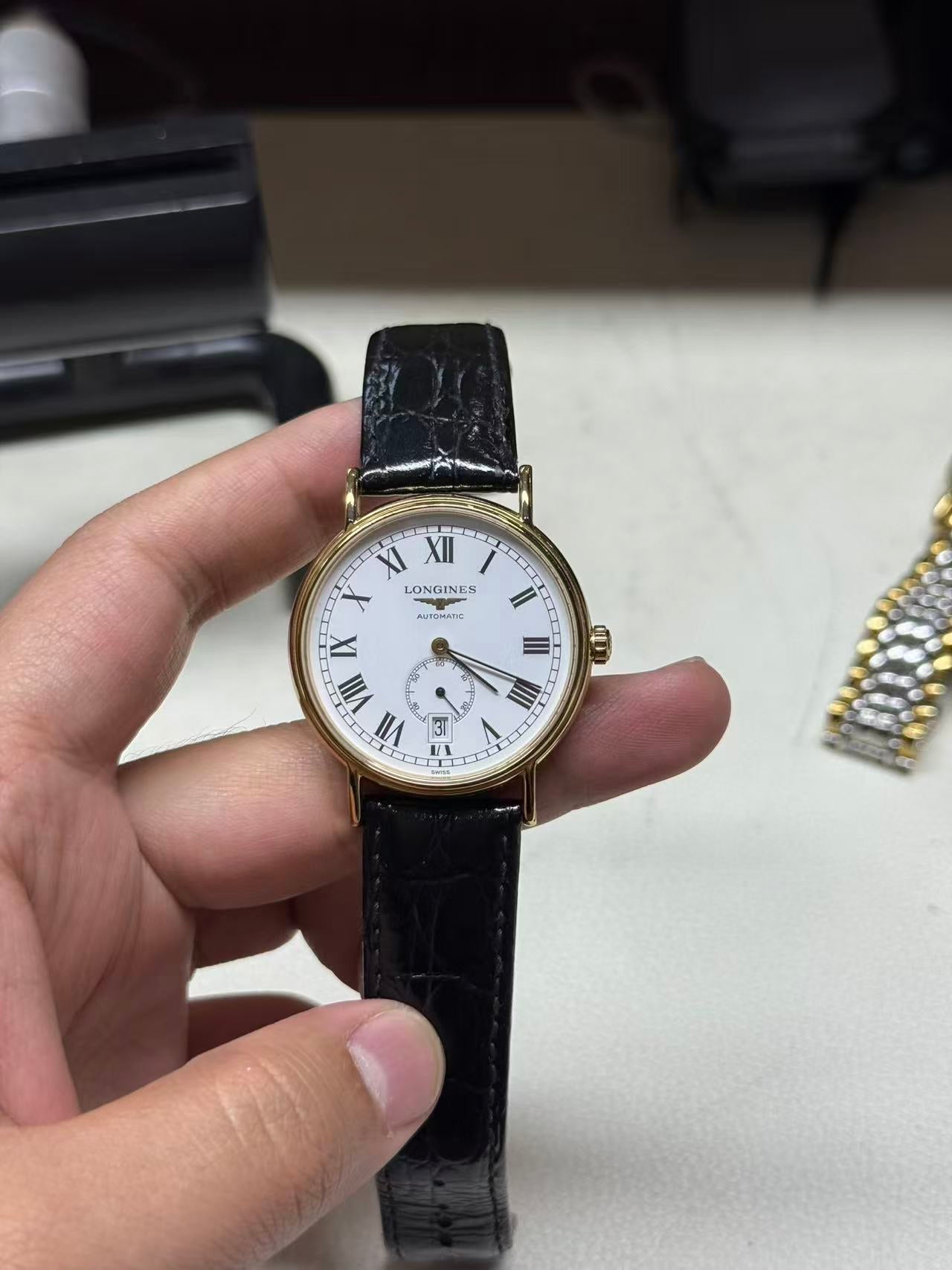 Longines Fashion Collection Yellow Automatic (self-winding) watch 38.50 MM L4.805.2.01.2