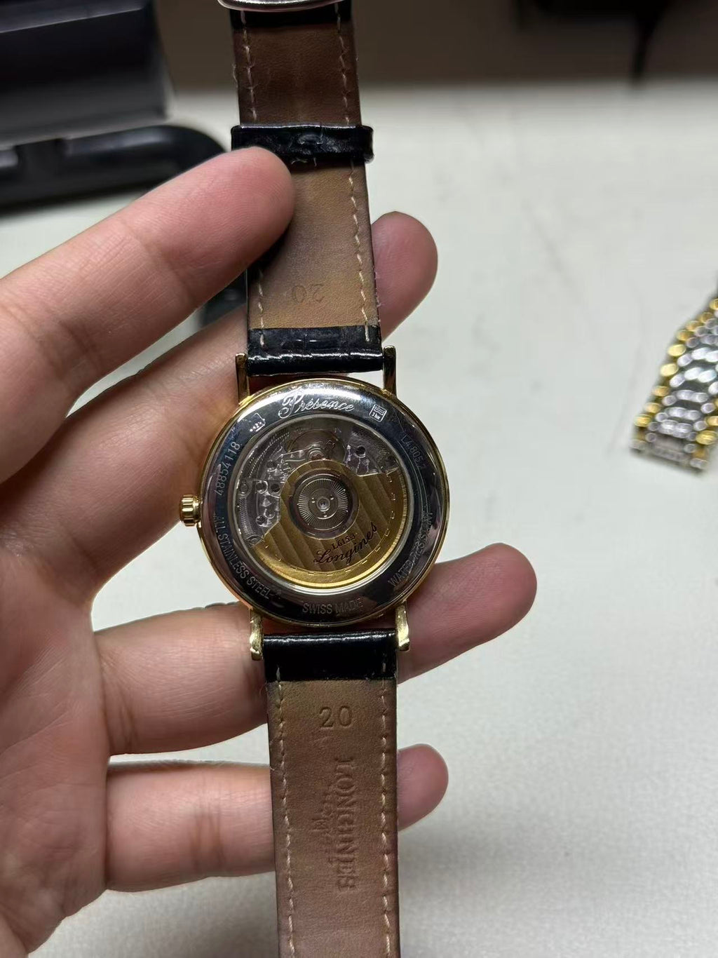 Longines Fashion Collection Yellow Automatic (self-winding) watch 38.50 MM L4.805.2.01.2