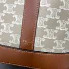 Celine Gray Bucket & Drawstring Bag