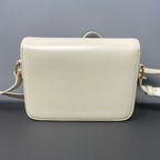 Celine Leather Gold Satchel