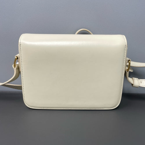 Celine Leather Gold Satchel