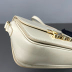 Celine Leather Gold Satchel