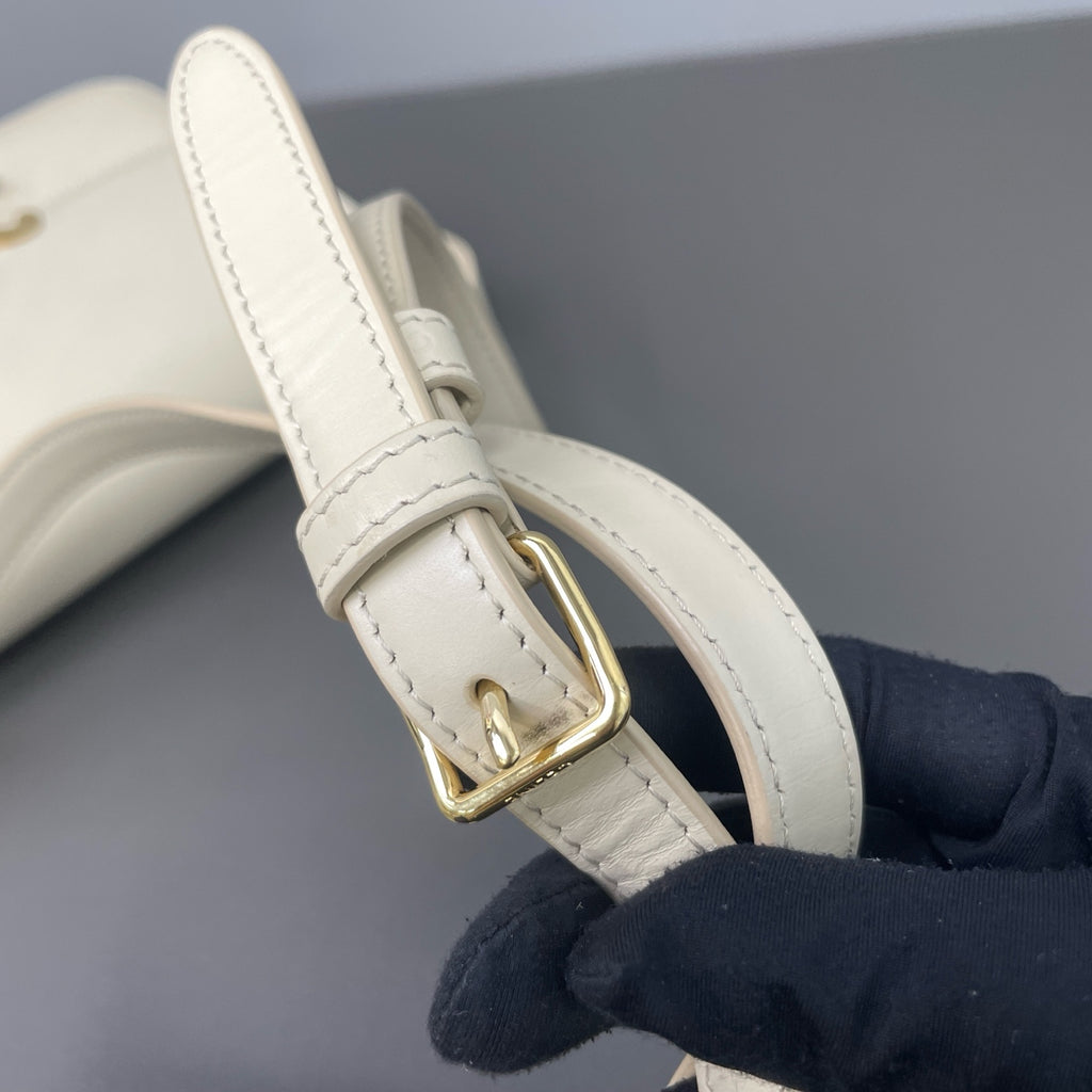 Celine Leather Gold Satchel