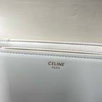 Celine Leather Gold Satchel