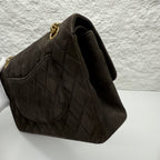 Chanel Alcantara Green
