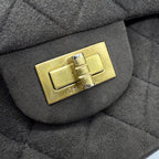 Chanel Alcantara Green
