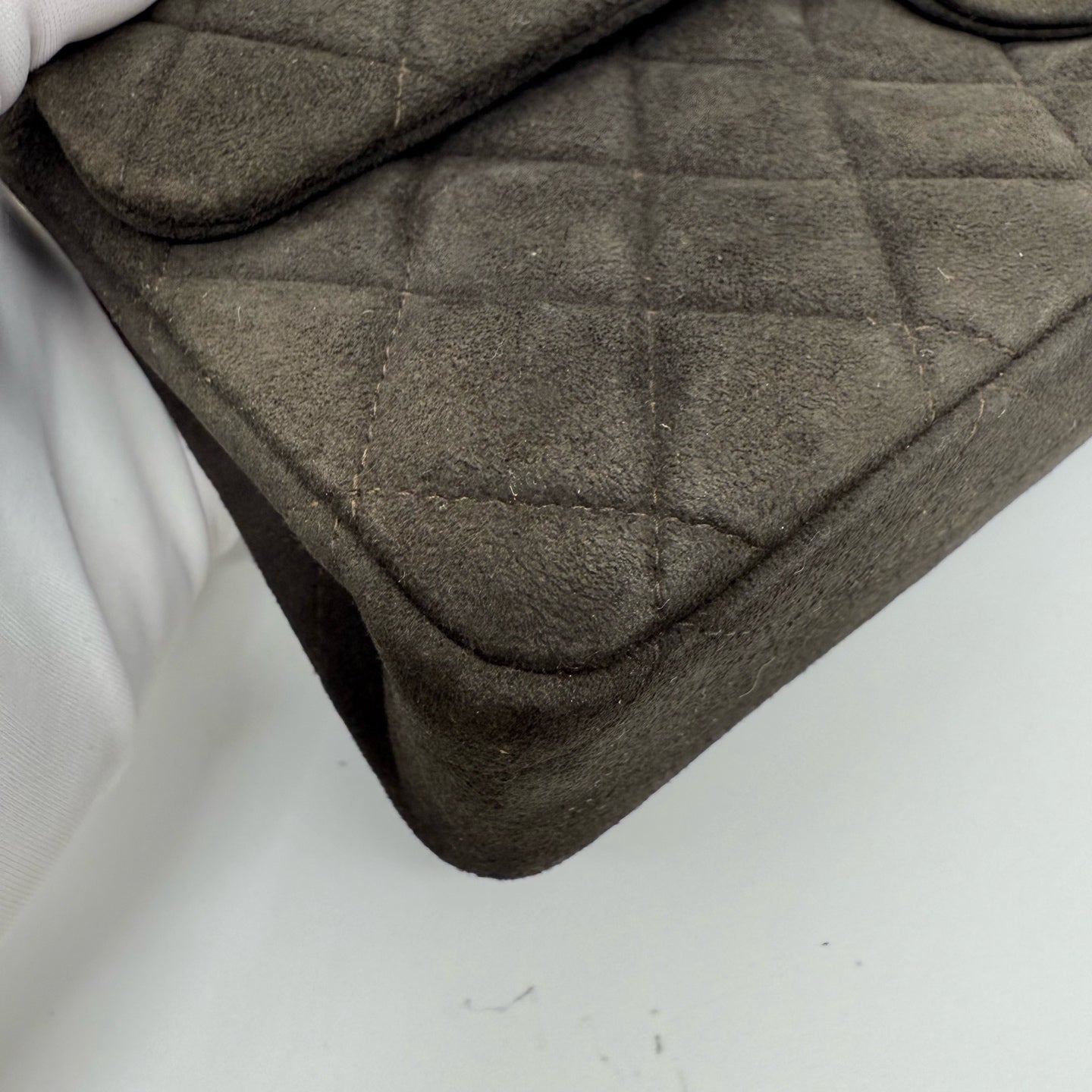 Chanel Alcantara Green