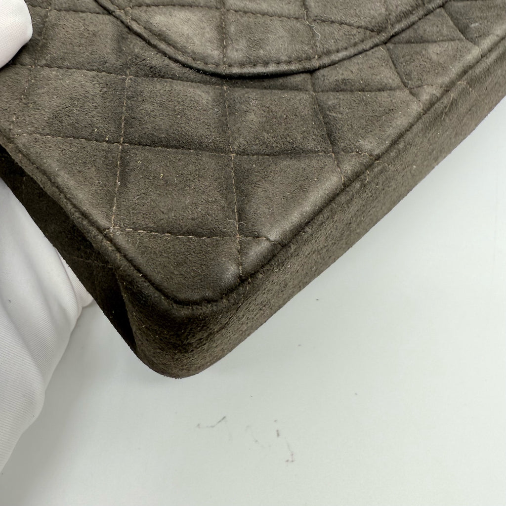 Chanel Alcantara Green