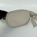 Bottega Veneta White Belt Bag & Fanny Pack