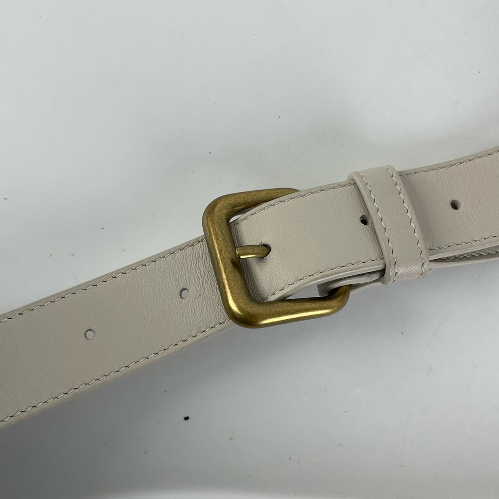Bottega Veneta White Belt Bag & Fanny Pack