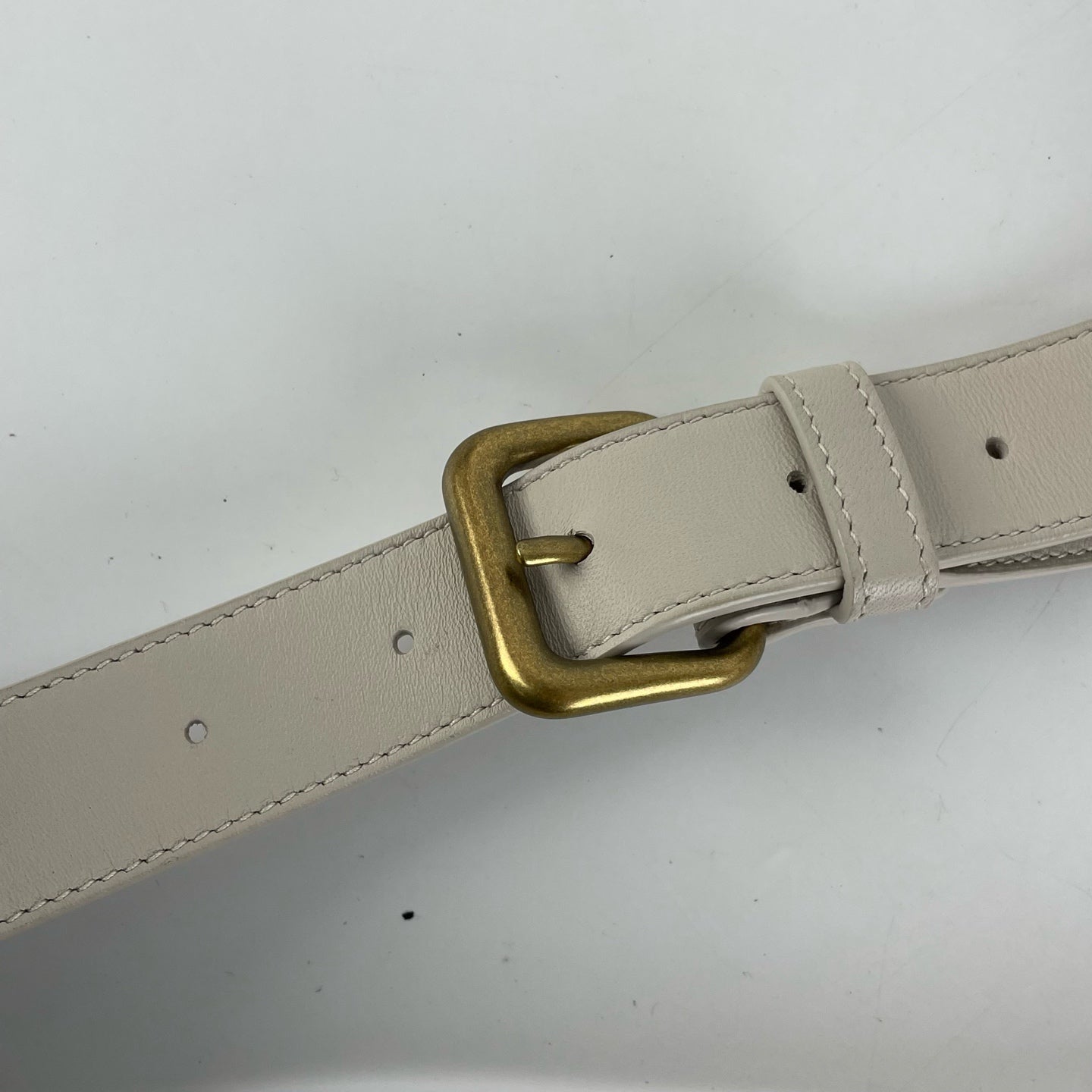 Bottega Veneta White Belt Bag & Fanny Pack