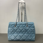 Chanel Alcantara Tote