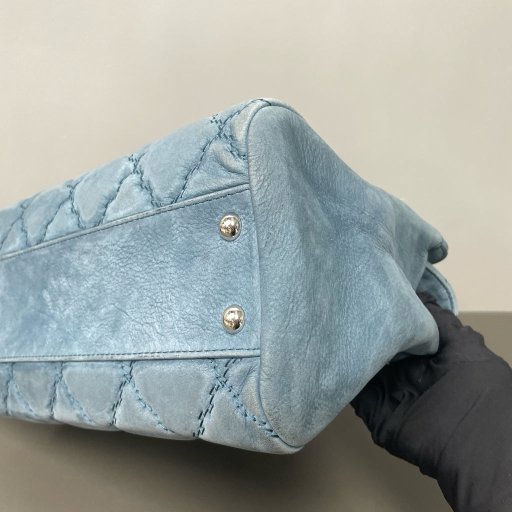 Chanel Alcantara Tote