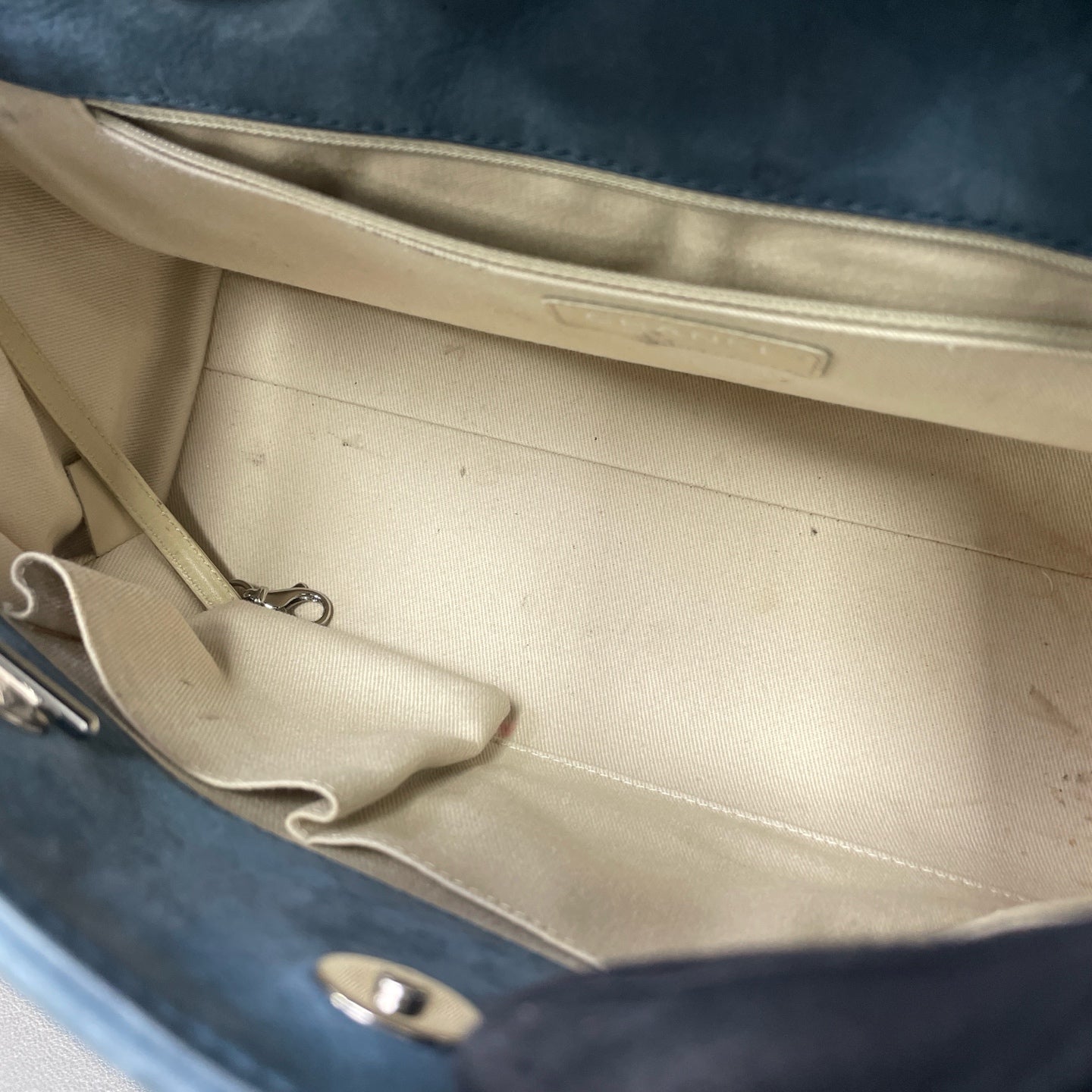 Chanel Alcantara Tote