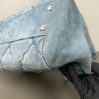 Chanel Alcantara Tote