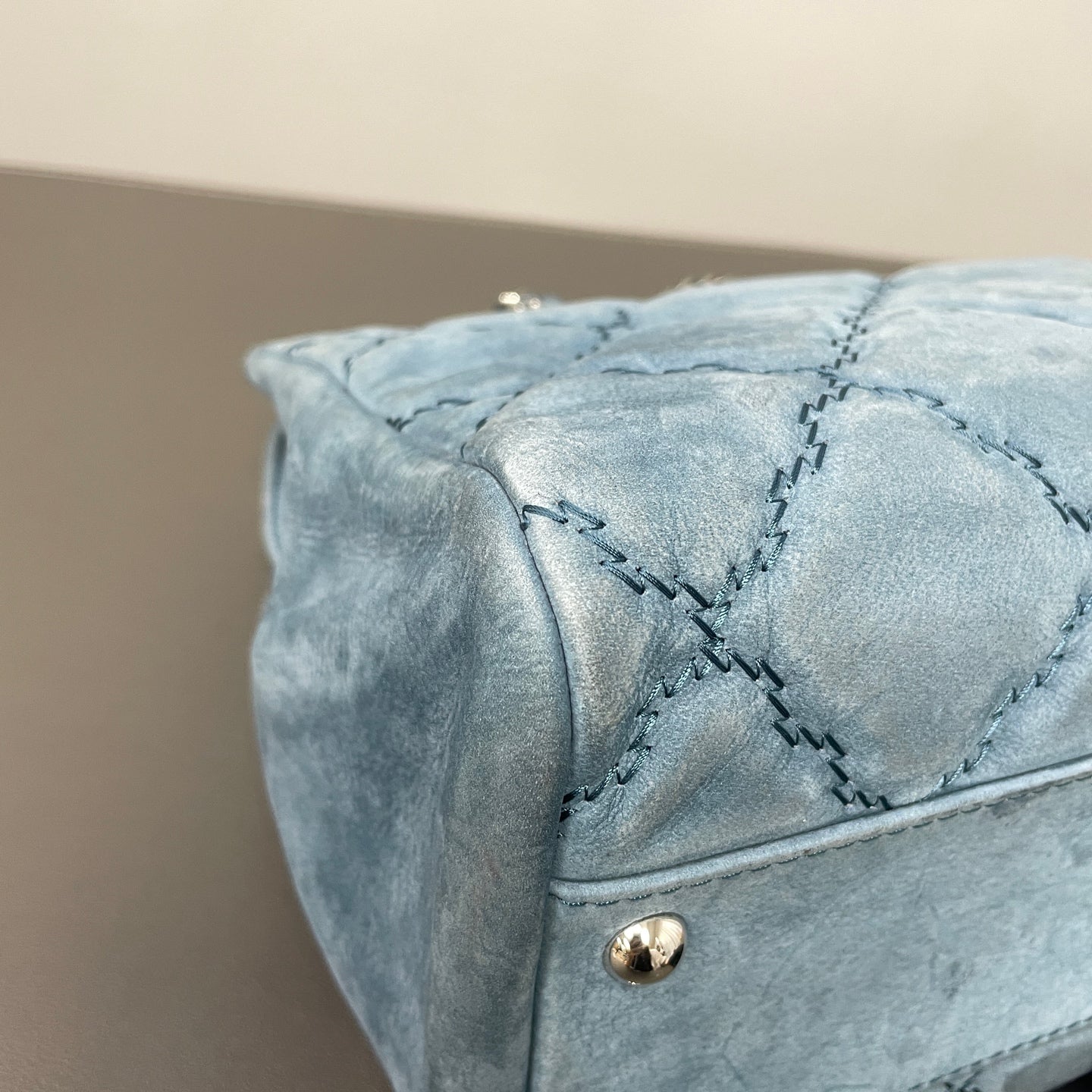 Chanel Alcantara Tote