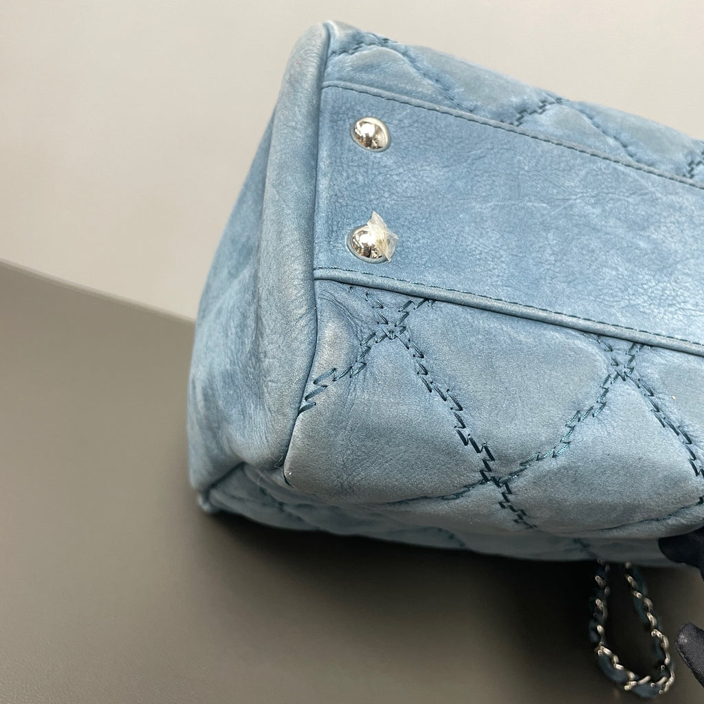 Chanel Alcantara Tote