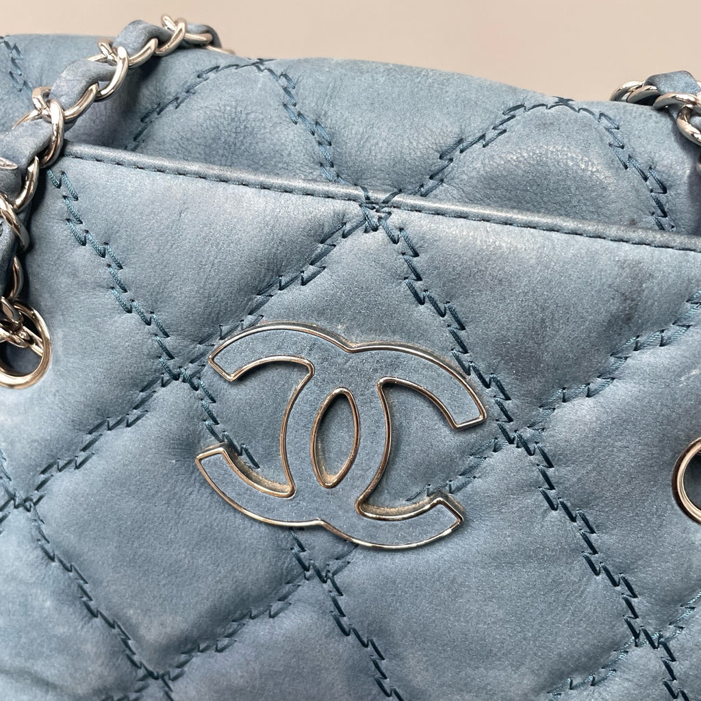 Chanel Alcantara Tote
