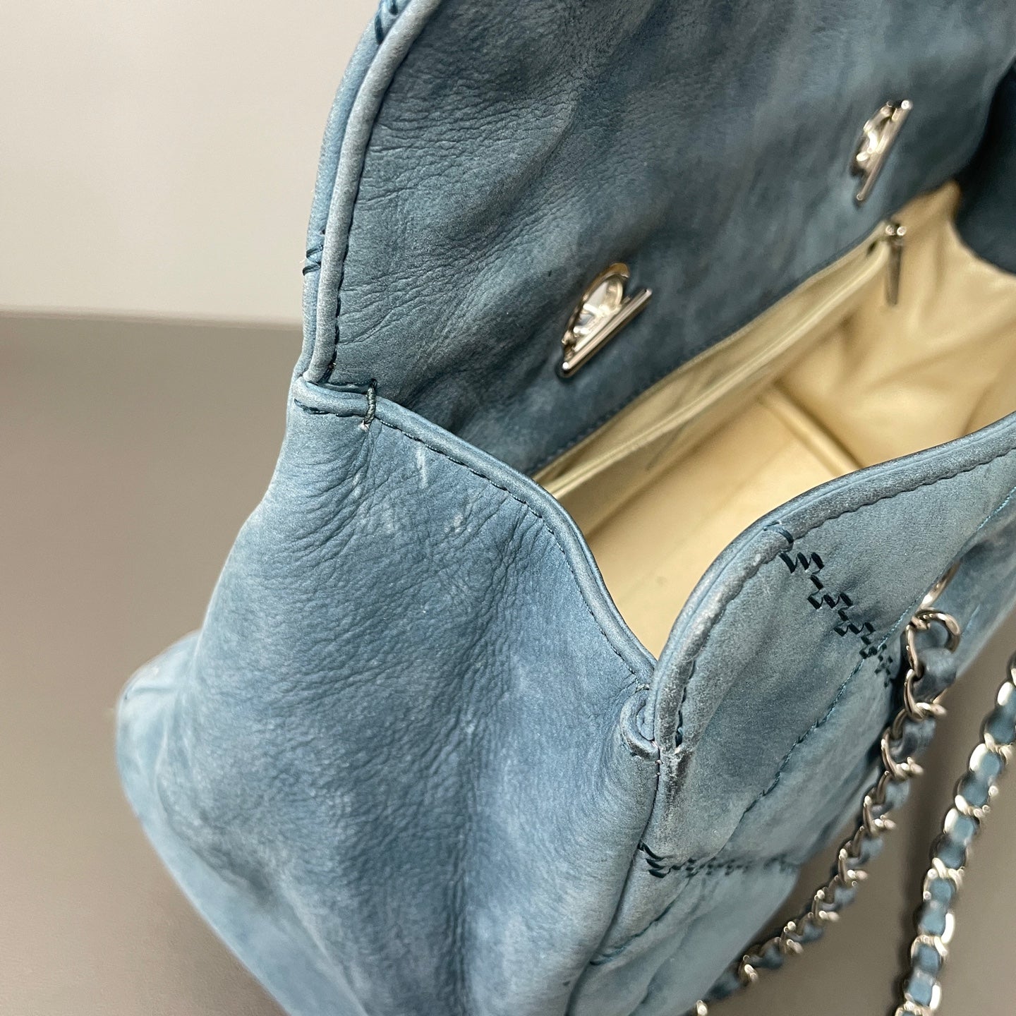 Chanel Alcantara Tote