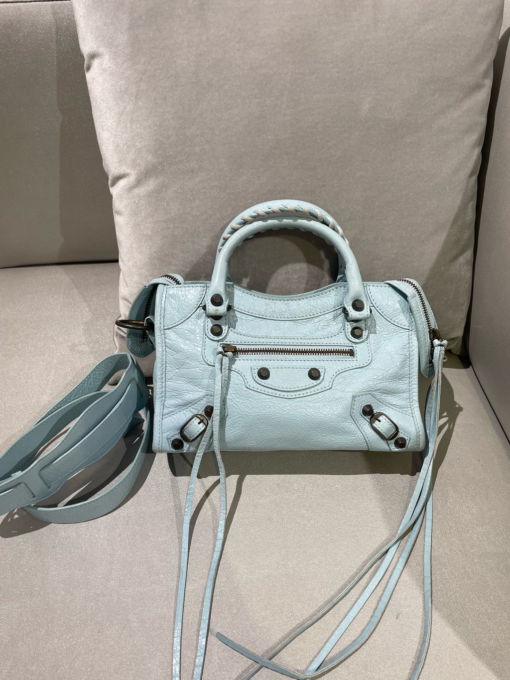 Balenciaga Blue Crossbody 300295-D94JT-4915