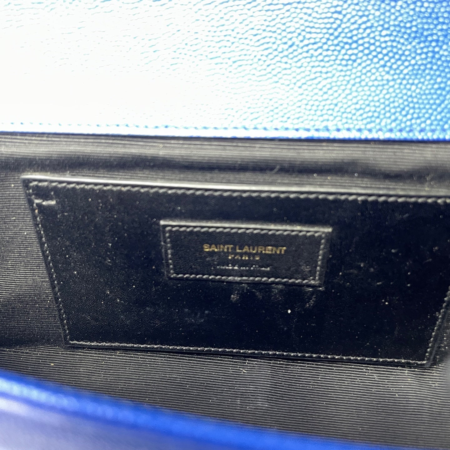 Saint laurent Blue Clutch
