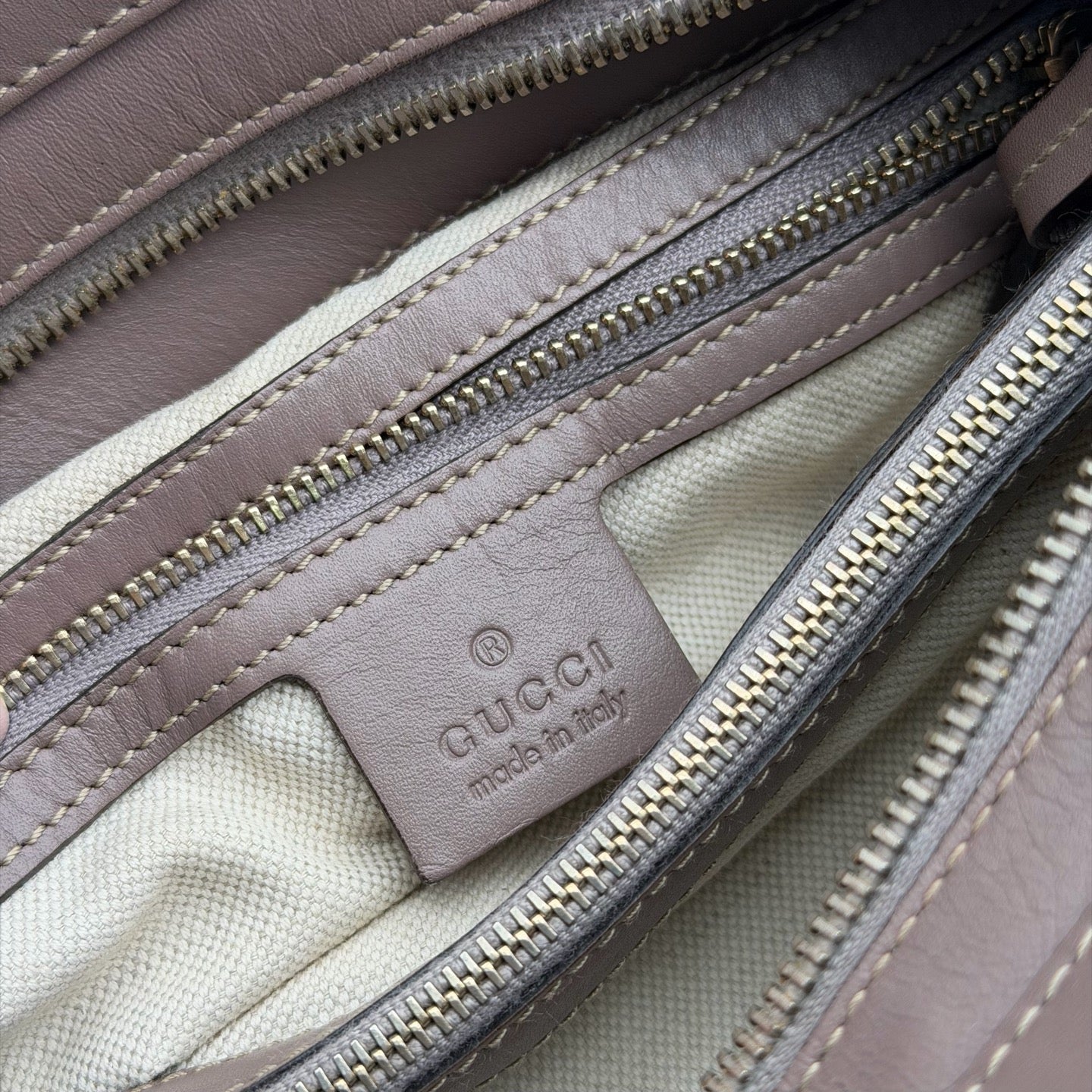 Gucci Purple Satchel