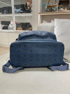 MCM Blue Backpack MMKAAVE32BK001