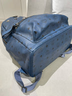 MCM Blue Backpack MMKAAVE32BK001