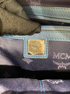 MCM Blue Backpack MMKAAVE32BK001