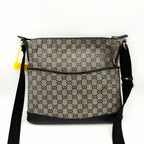 Gucci Canvas Black Shoulder Bag