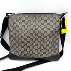 Gucci Canvas Black Shoulder Bag