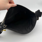 Gucci Canvas Black Shoulder Bag